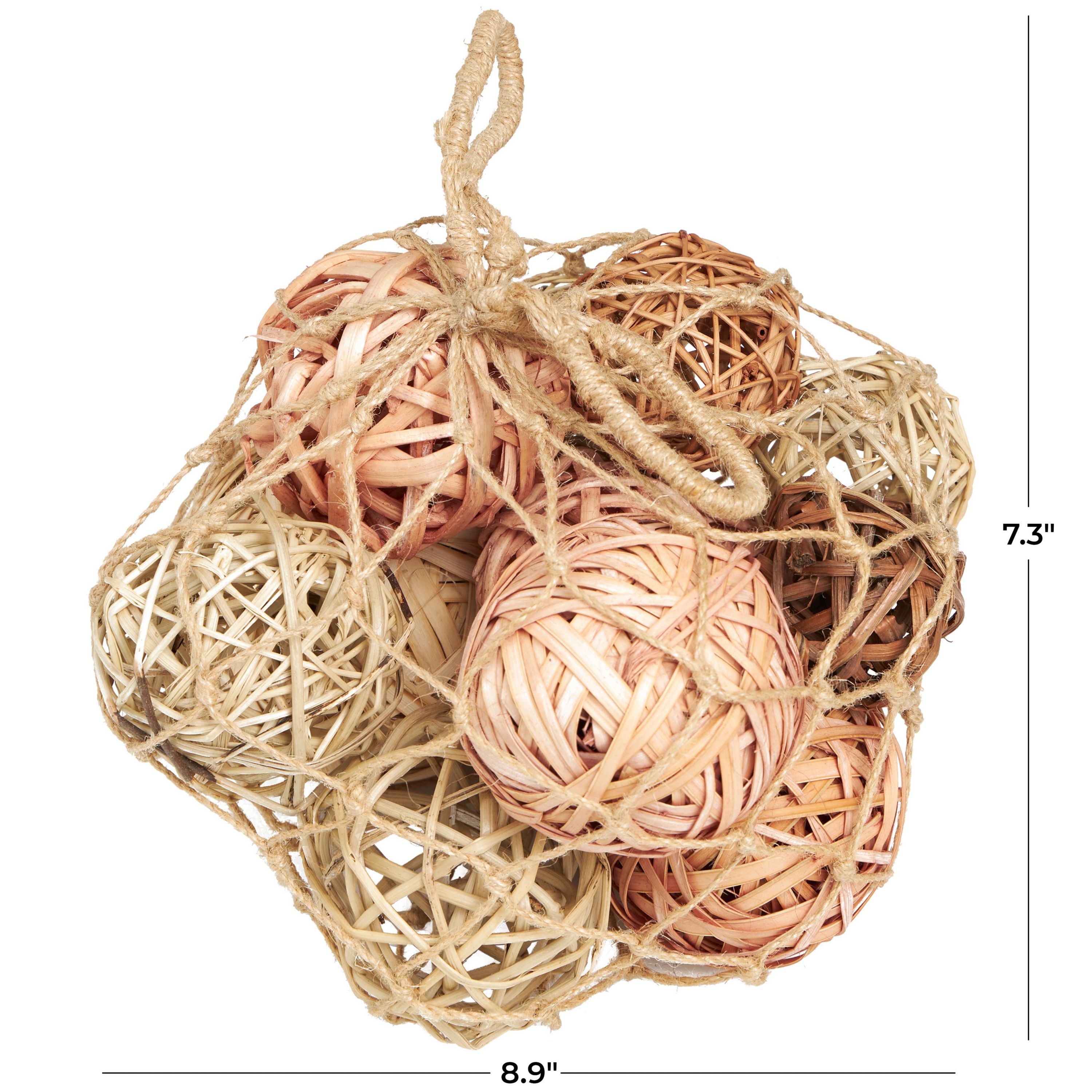 Modern Dried Plant Orbs & Vase Filler