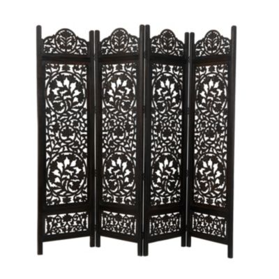 Traditional Wood Room Divider Screen