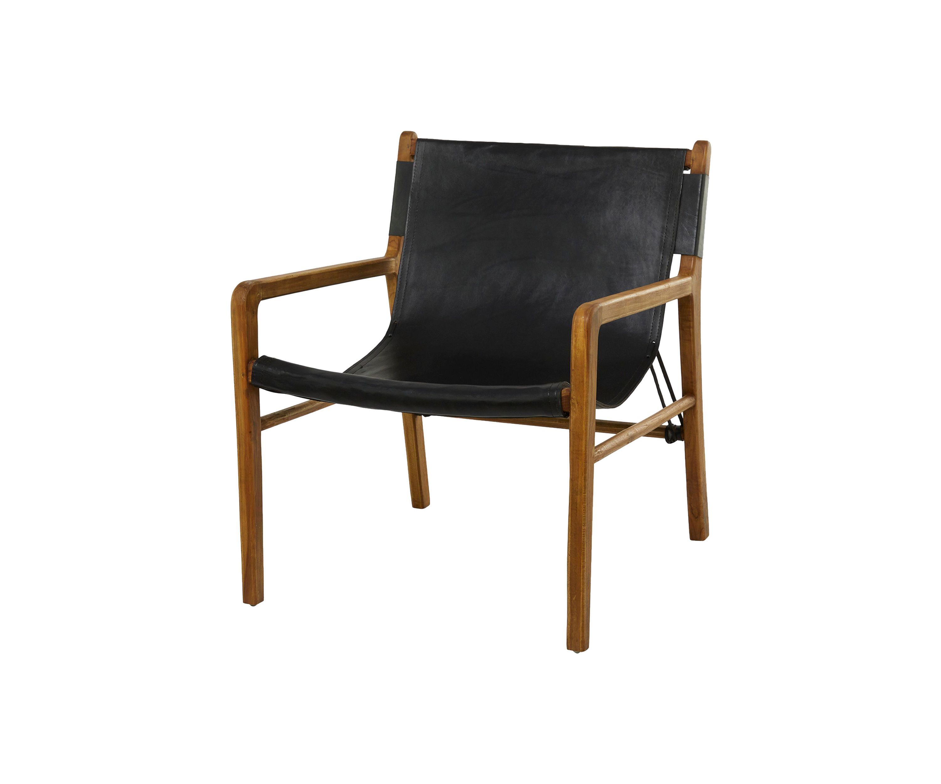 Modern Leather Accent Chair