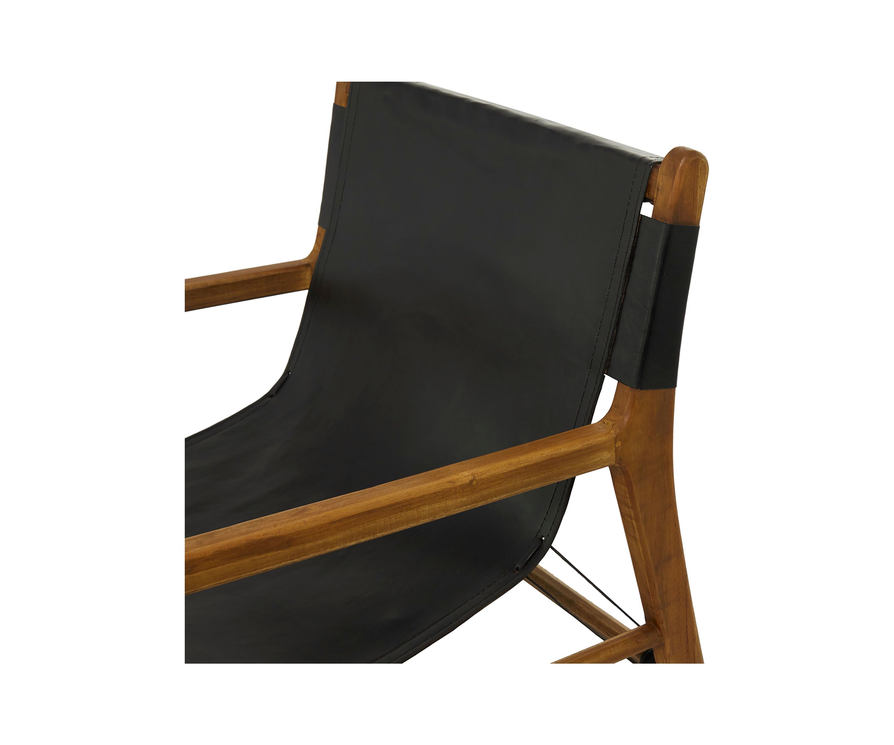 Modern Leather Accent Chair