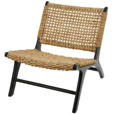 Contemporary Seagrass Accent Chair