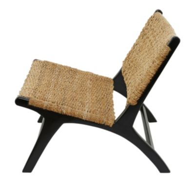 Contemporary Seagrass Accent Chair