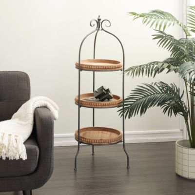 Traditional Metal Shelving Unit