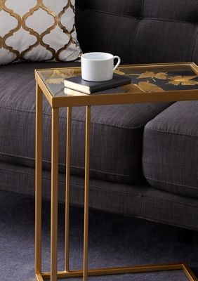 Contemporary Metal Accent Table