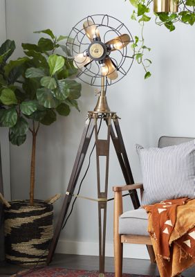 Industrial Aluminum Metal Floor Lamp