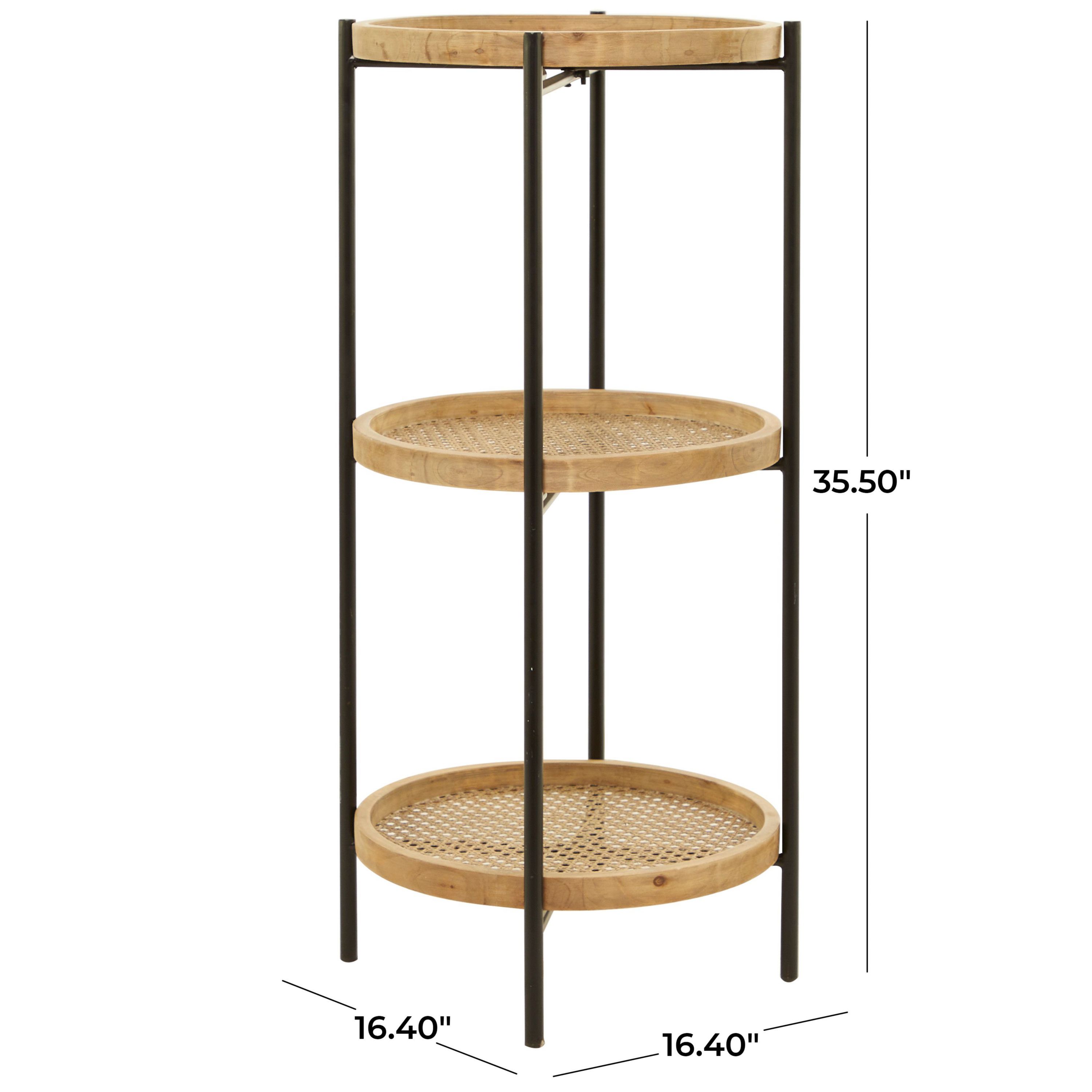 Traditional Metal Shelving Unit