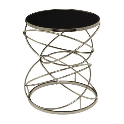 Contemporary Marble Accent Table