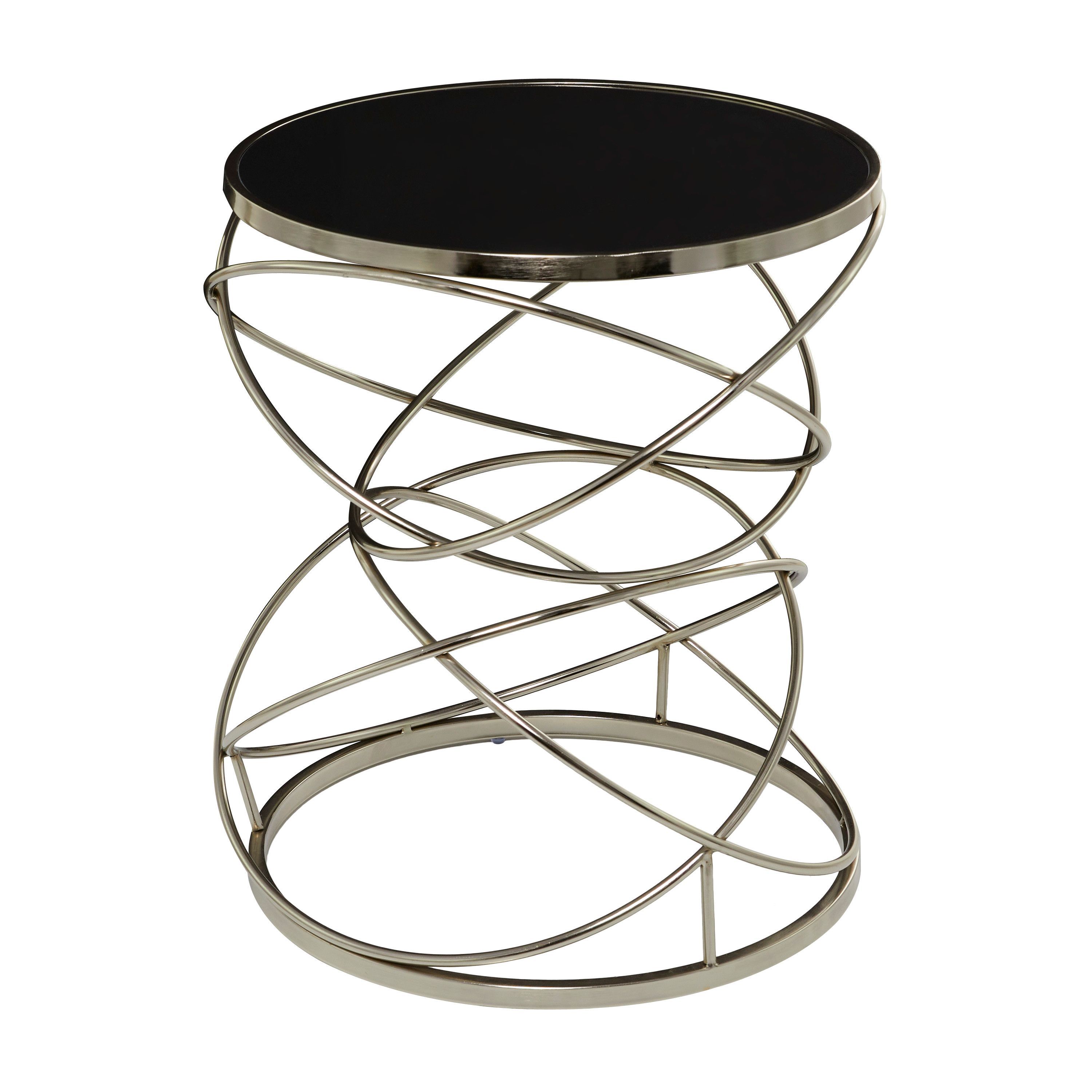 Contemporary Marble Accent Table