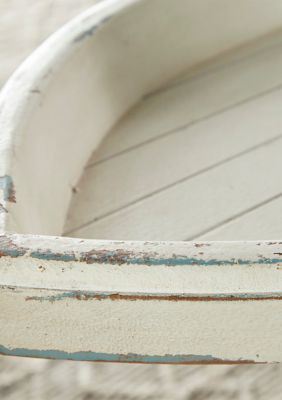 Nautical Wood Accent Table