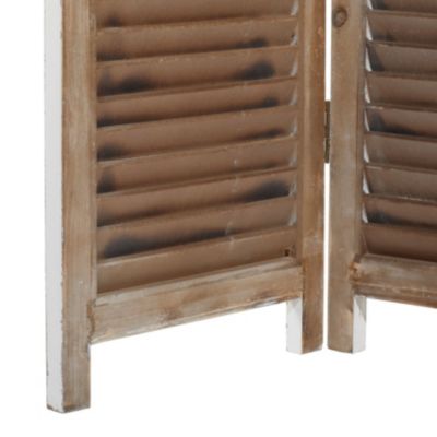 Farmhouse Wood Room Divider Screen