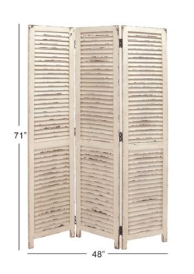 Farmhouse Wood Room Divider Screen