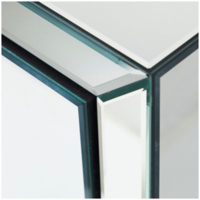 Glam Glass Accent Table