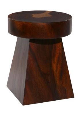 Contemporary Wood Accent Table