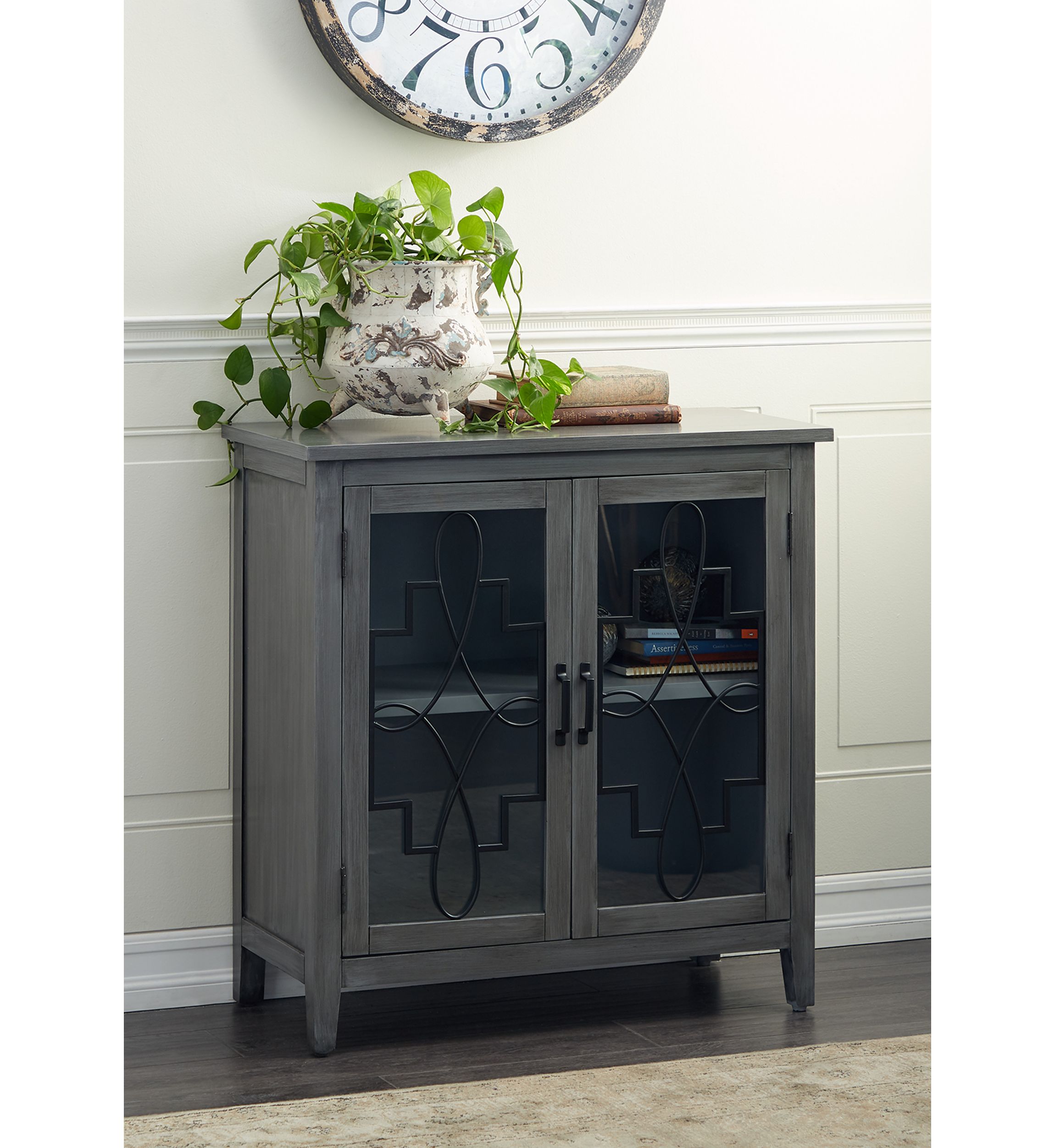 Contemporary Wood Cabinet