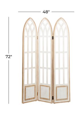 Farmhouse Wood Room Divider Screen