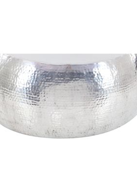 Contemporary Aluminum Metal Coffee Table