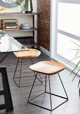 Rustic Metal Stool