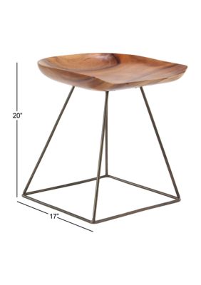 Rustic Metal Stool