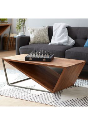 Contemporary Wood Coffee Table