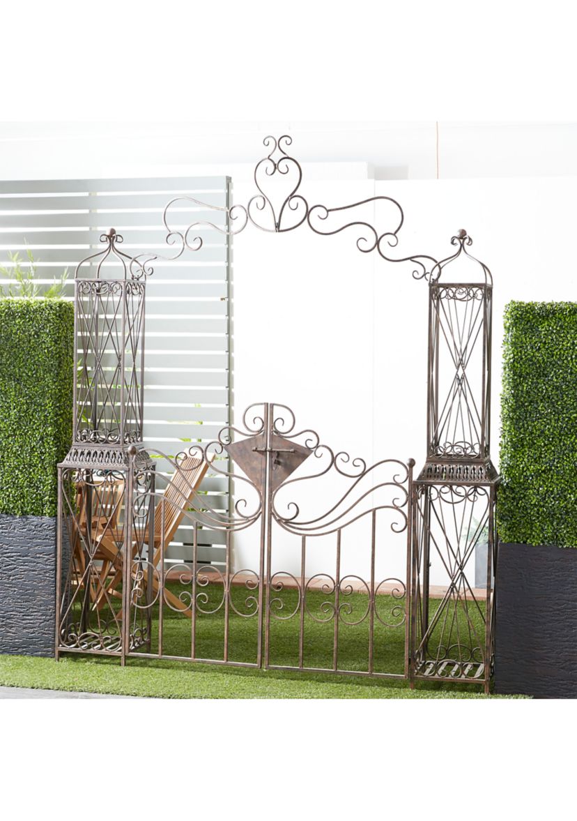 Traditional Metal Garden Arbor