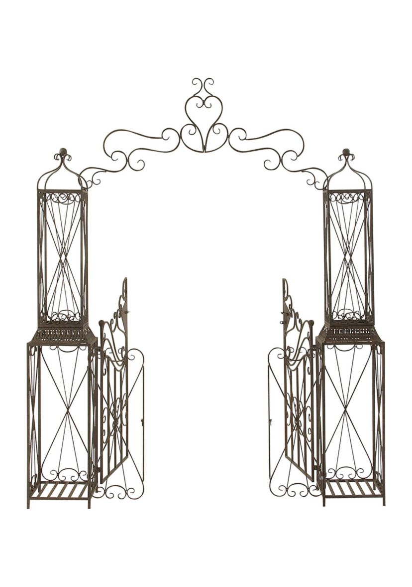 Traditional Metal Garden Arbor