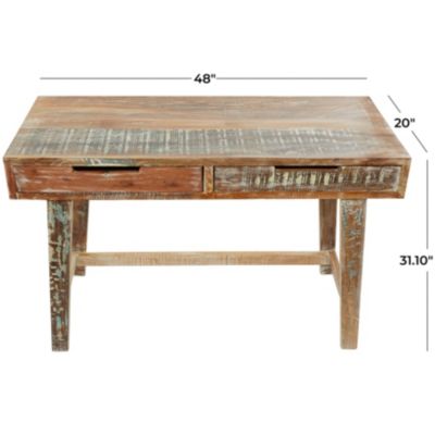 Rustic Mango Wood Desk