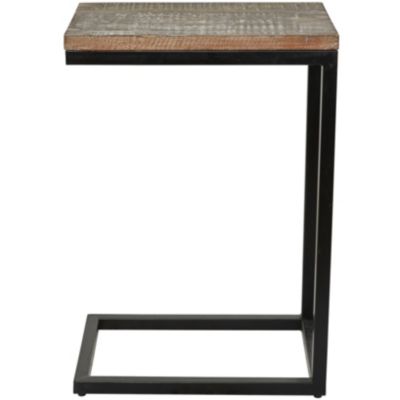 Rustic Wood Accent Table