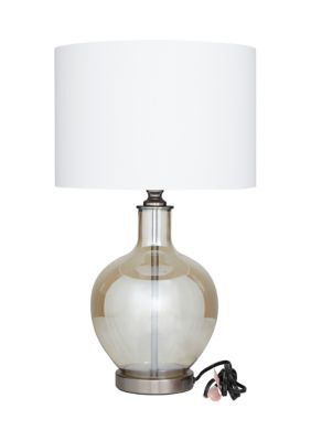 Traditional Glass Table Lamp