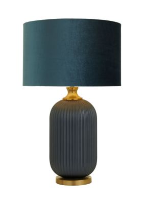 Transitional Glass Table Lamp