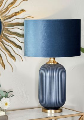 Transitional Glass Table Lamp