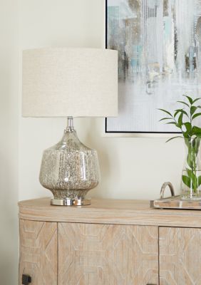 Traditional Linen Fabric Table Lamp