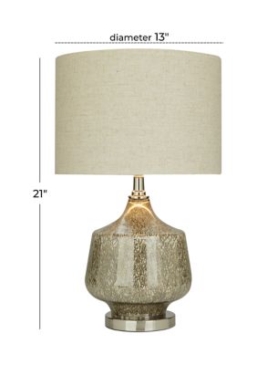 Traditional Linen Fabric Table Lamp