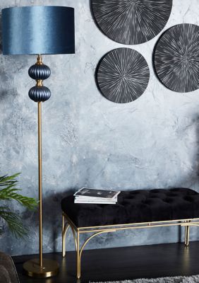 Transitional Fabric Floor Lamp