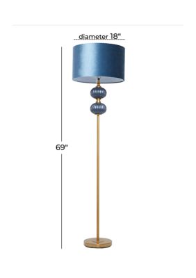 Transitional Fabric Floor Lamp