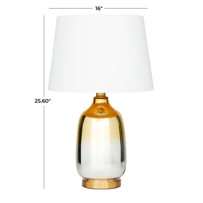 Glam Glass Table Lamp