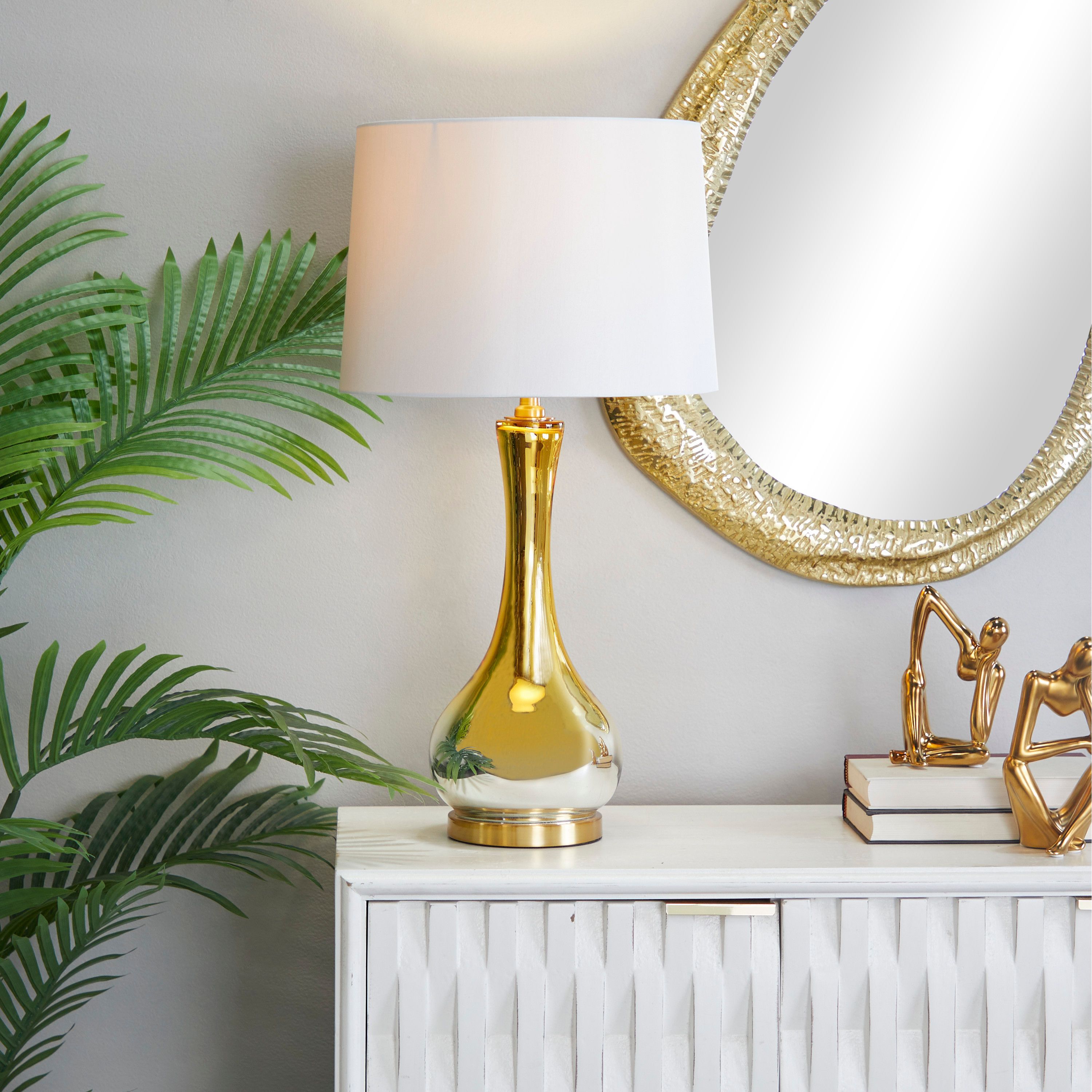 Glam Glass Table Lamp
