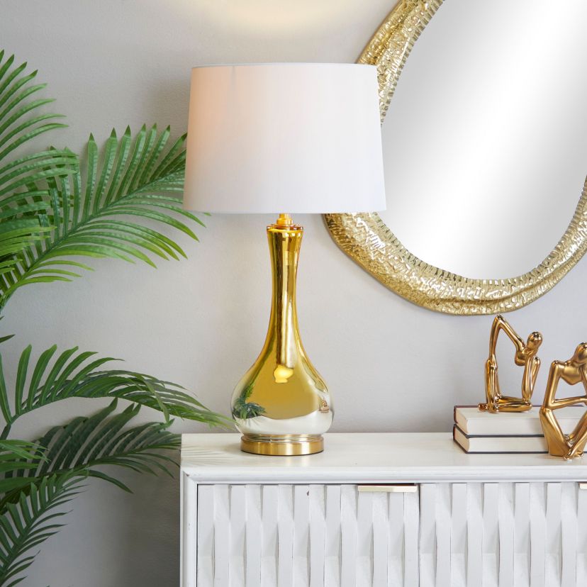 Glam Glass Table Lamp