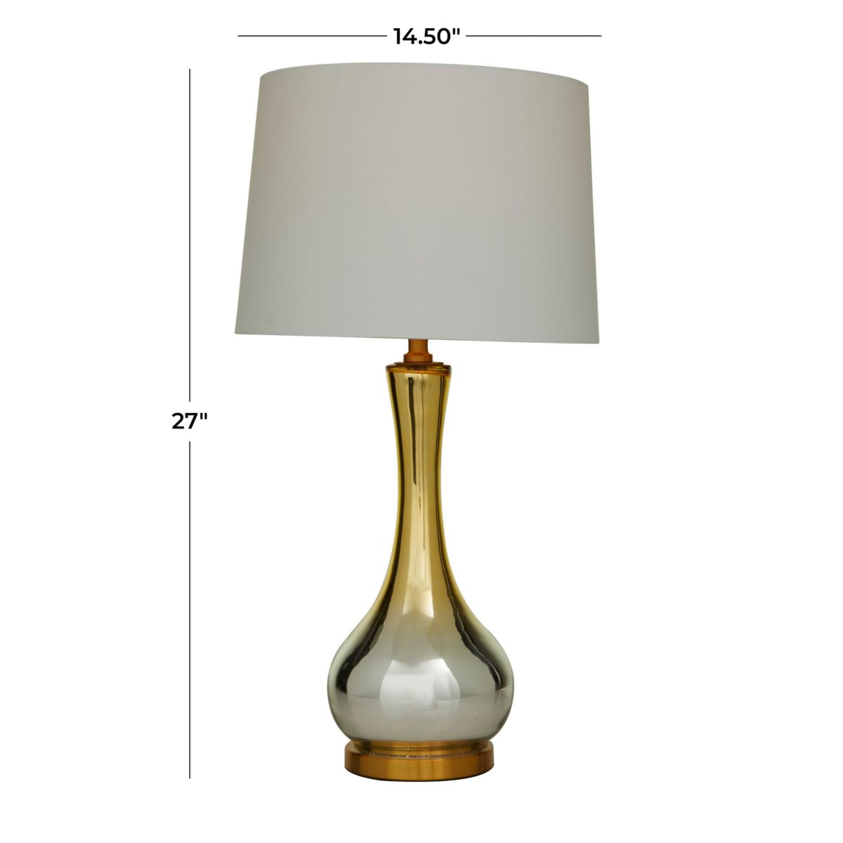 Glam Glass Table Lamp