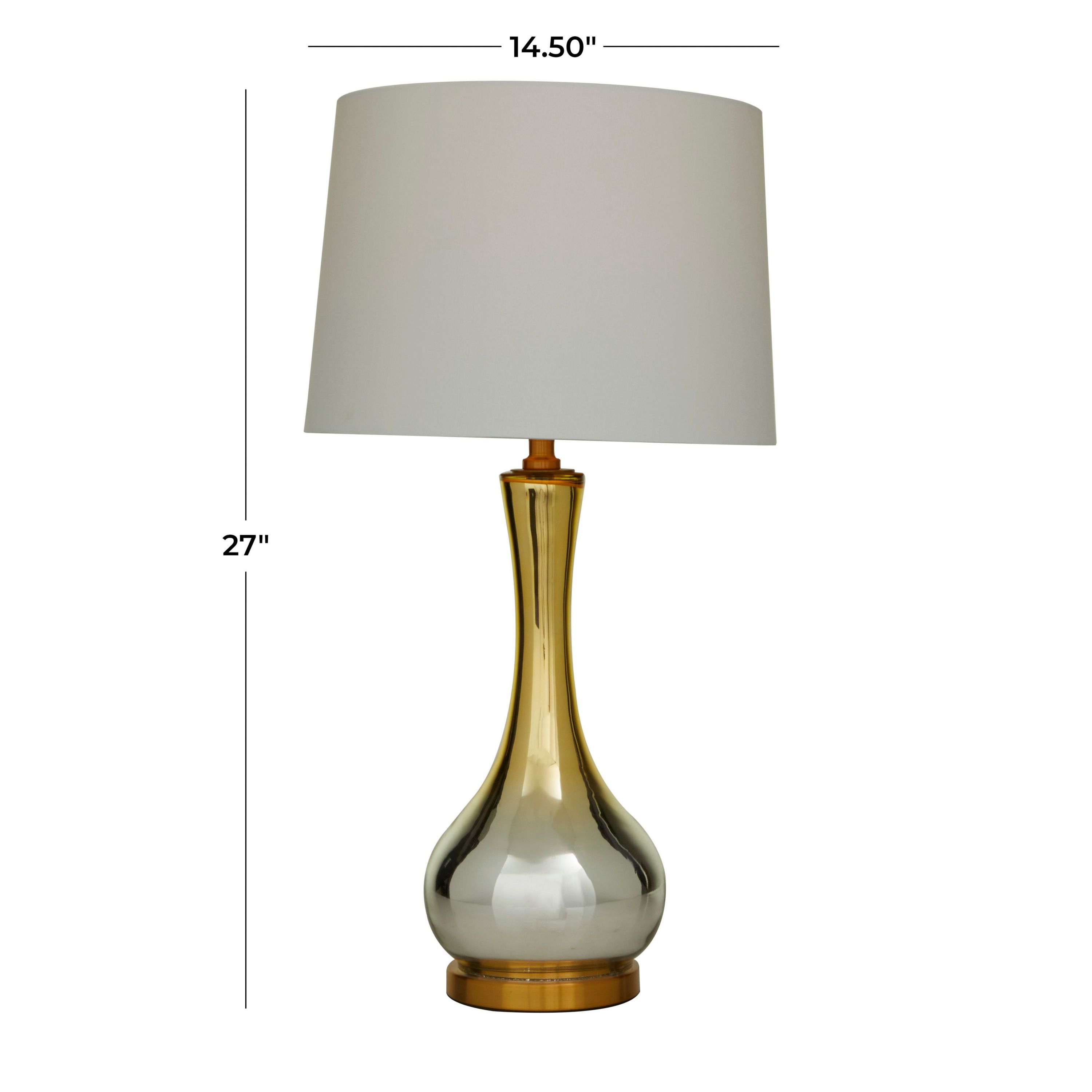 Glam Glass Table Lamp
