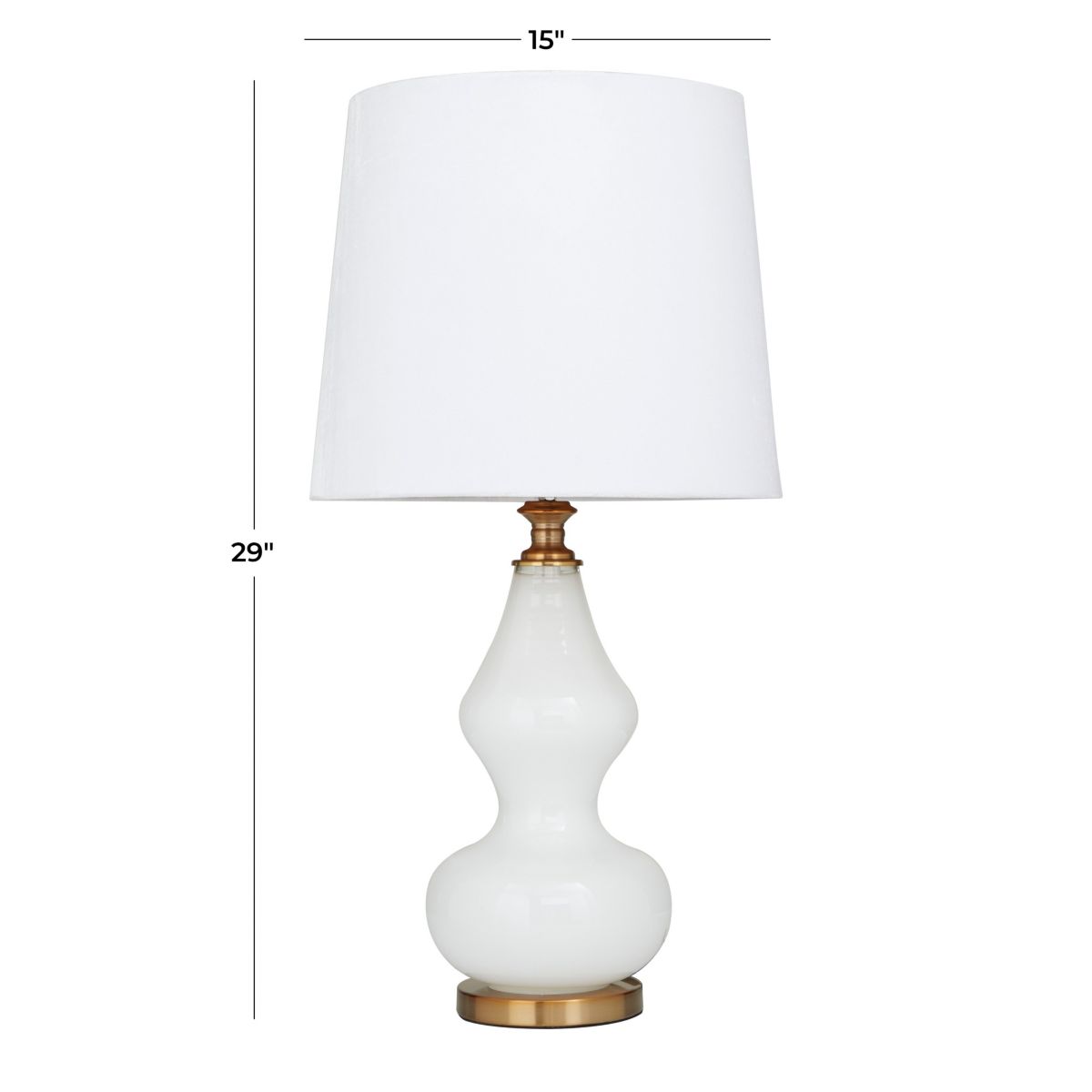 Modern Glass Table Lamp