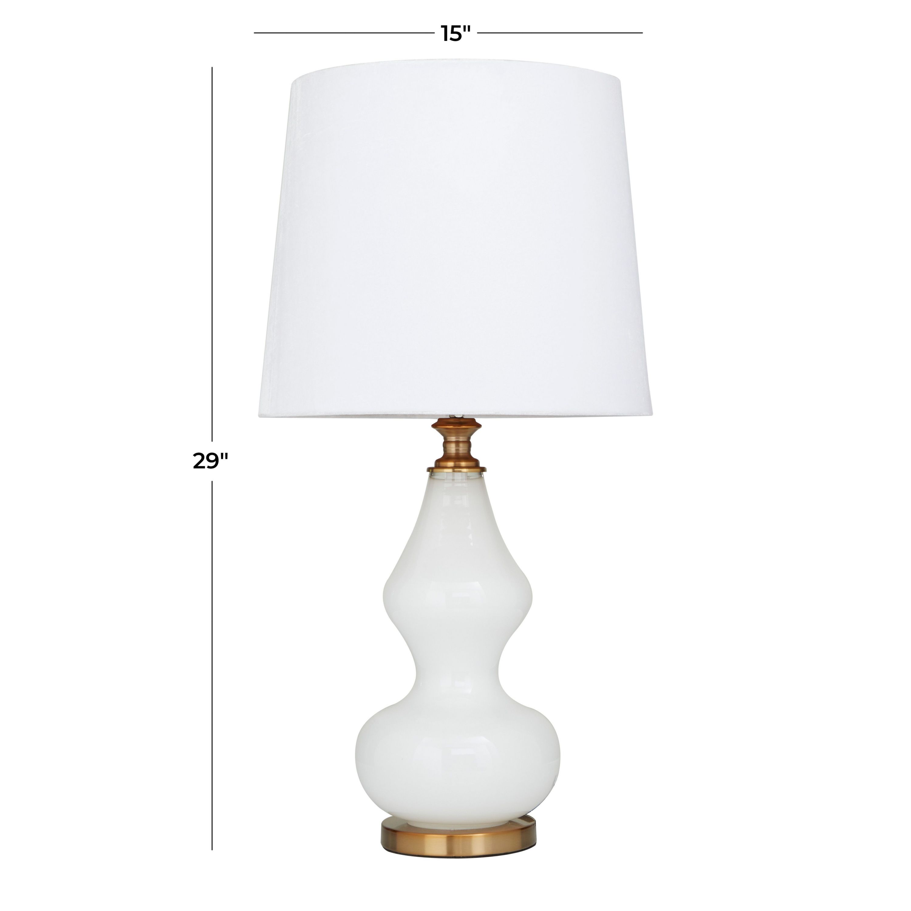 Modern Glass Table Lamp