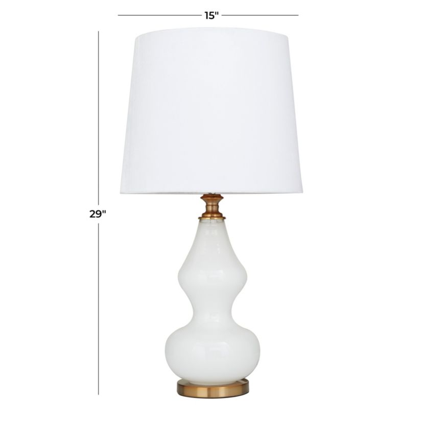 Modern Glass Table Lamp