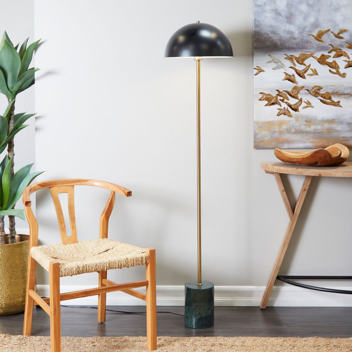 Contemporary Metal Floor Lamp