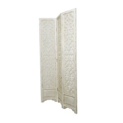 Country Cottage Wood Room Divider Screen