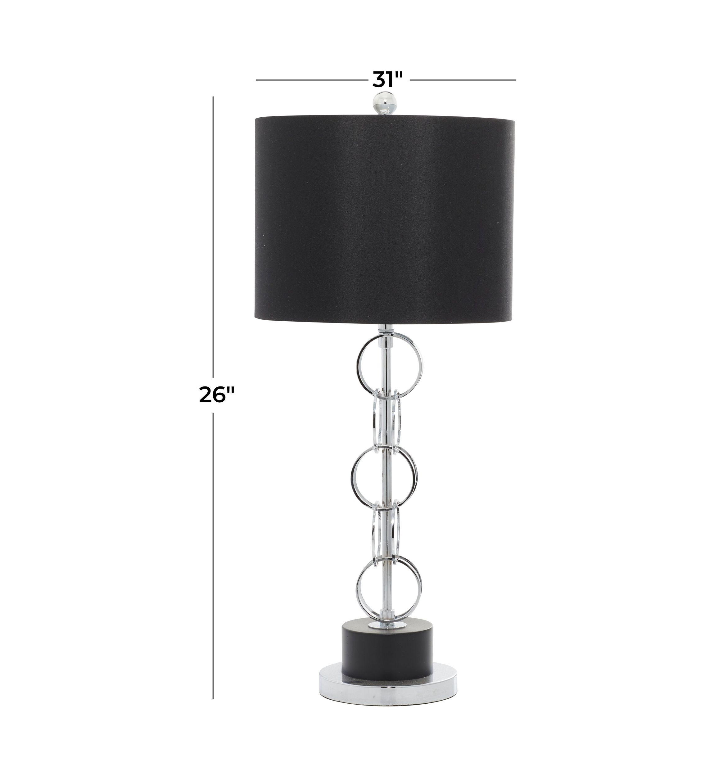 Contemporary Polystone Table Lamp