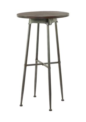 Industrial Metal Accent Table