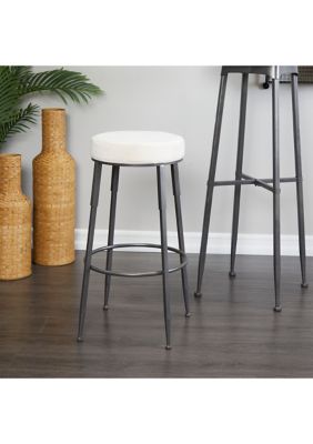 Industrial Metal Counter Stool