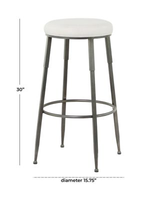 Industrial Metal Counter Stool