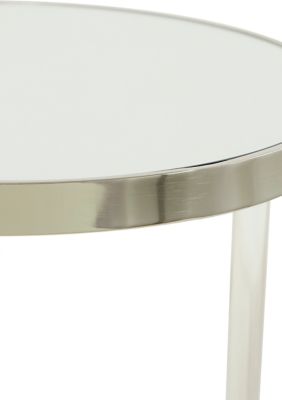 Contemporary Acrylic Plastic Accent Table