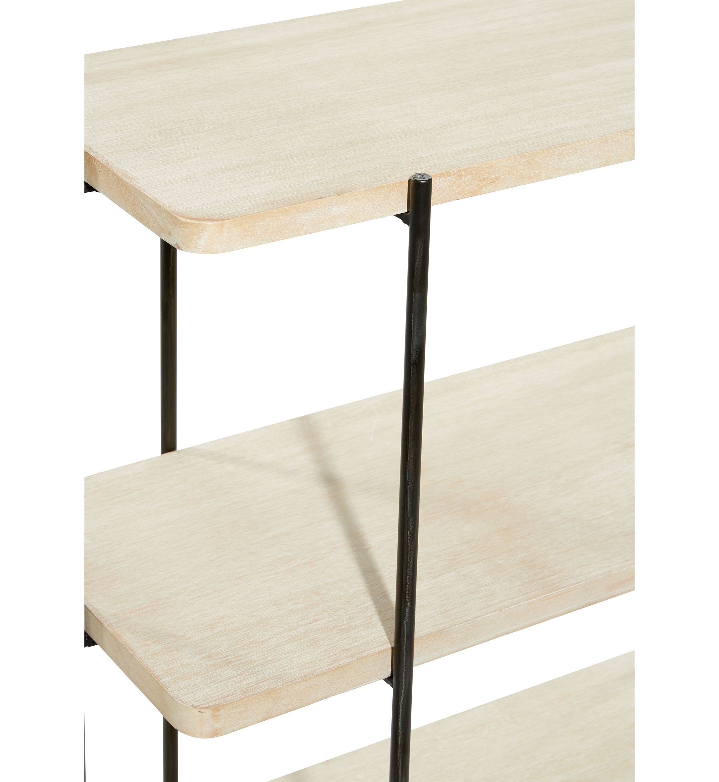 Contemporary Wood Console Table